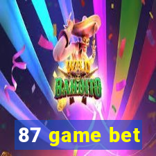 87 game bet